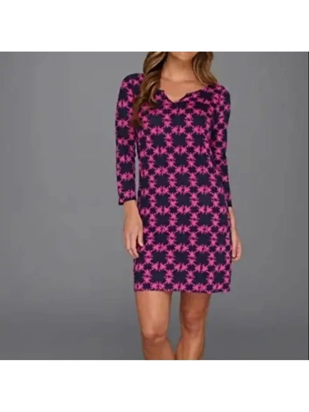 Lilly Pulitzer Frog Print Get Hoppy Gretchen Mini Dress XS